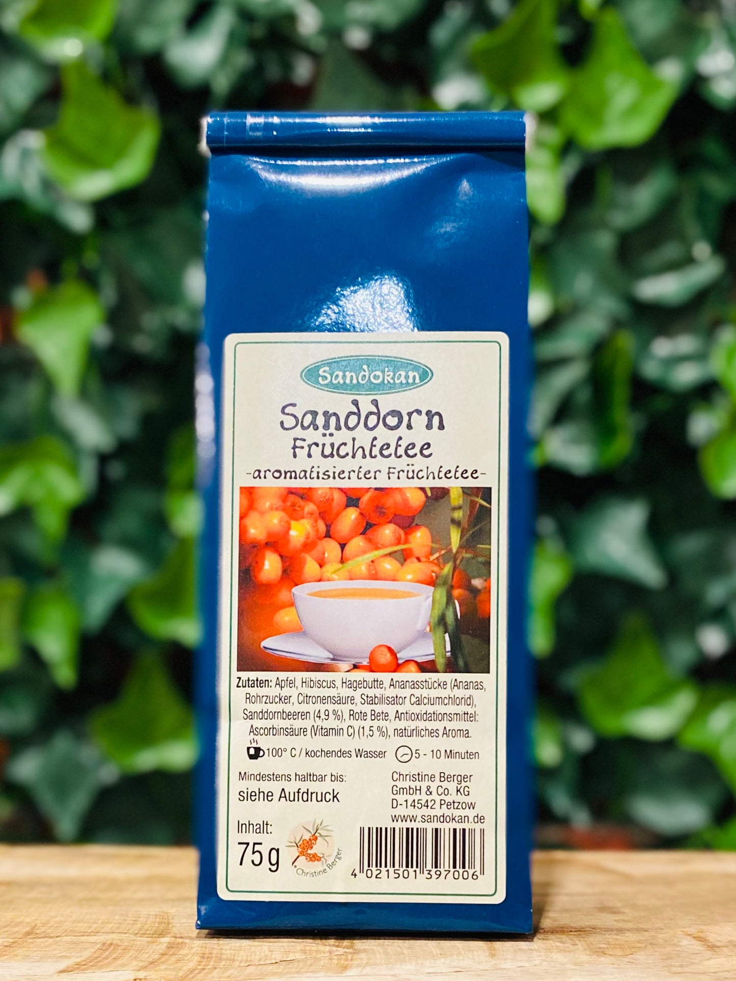 Sanddorn Früchtetee