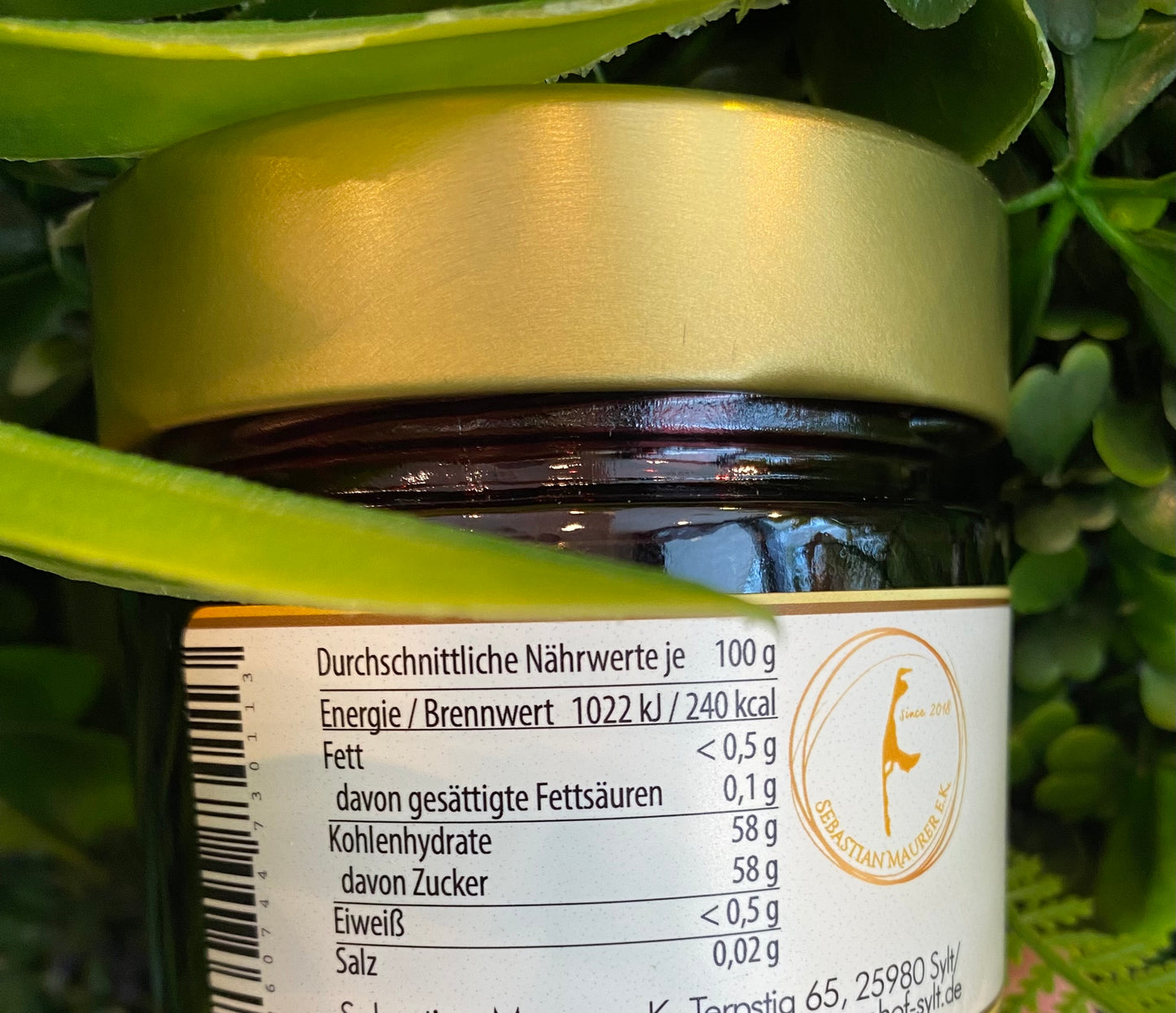 Sylt Aufstrich Omas Fliederbeerengelee - 167g