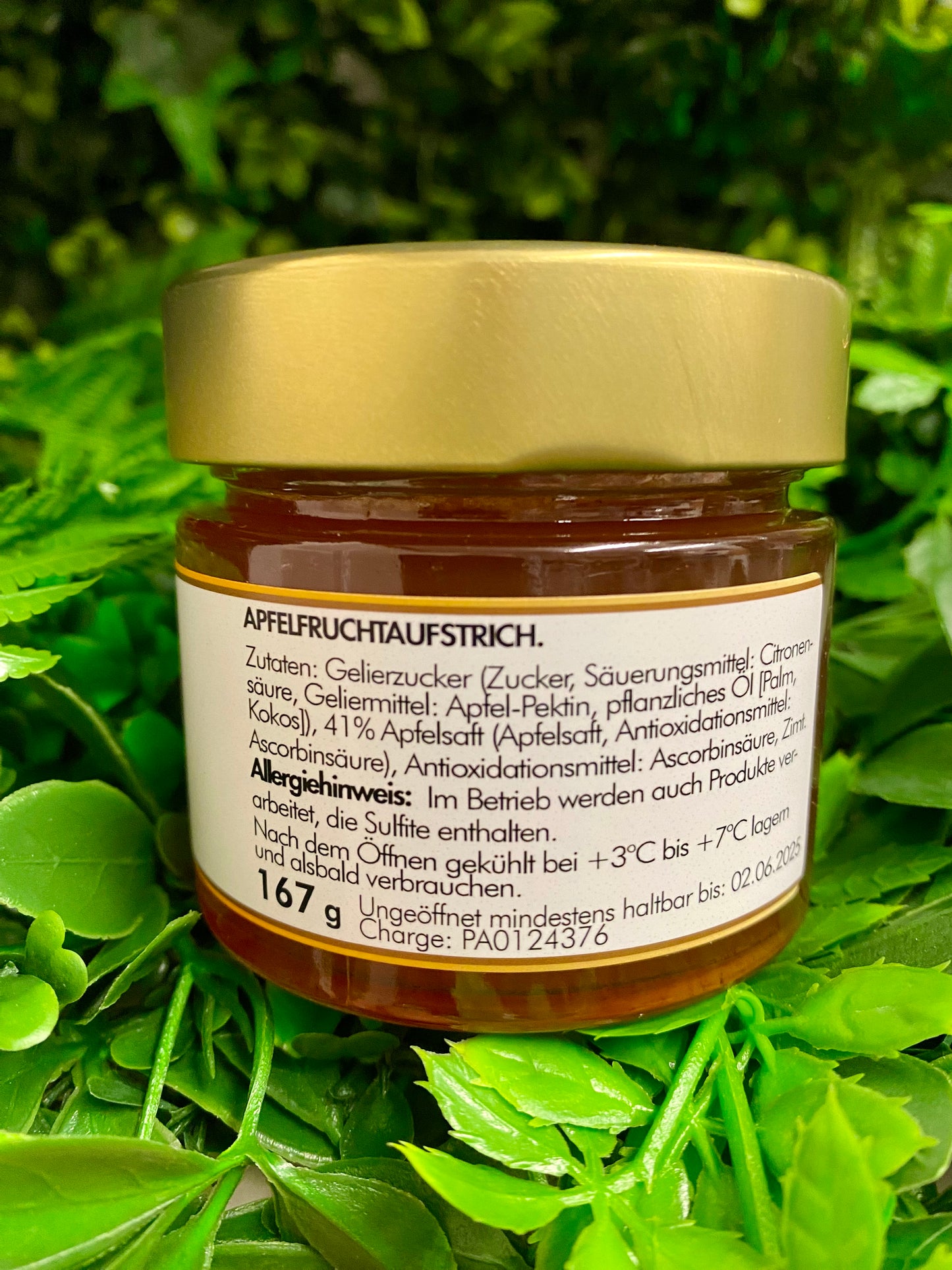 Sylt Fruchtaufstrich Apfel mit Zimt- 167g