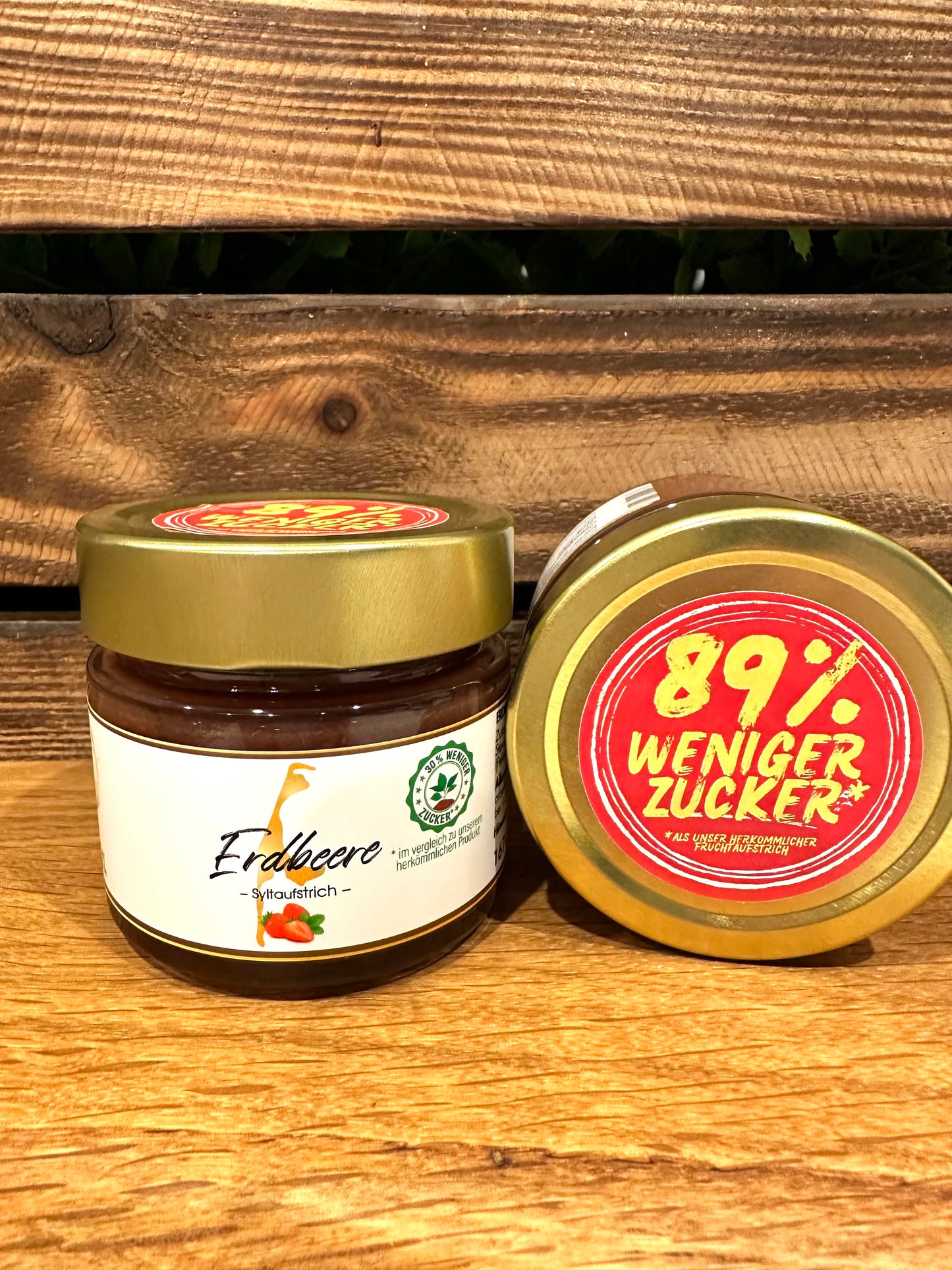 Sylt Aufstrich Erdbeere mit 89% weniger Zucker - 167 g