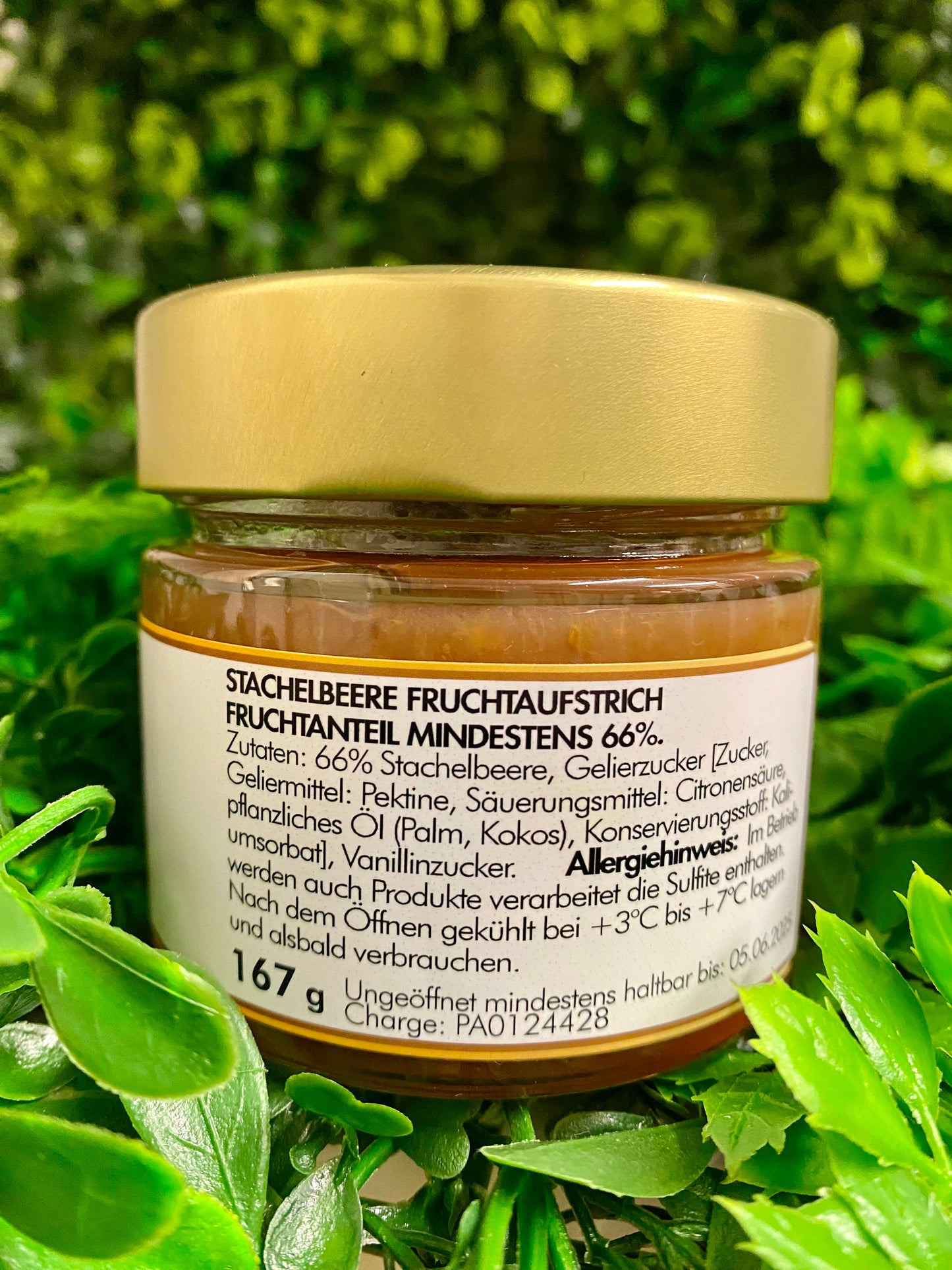 Sylt Aufstrich Stachelbeere - 167g