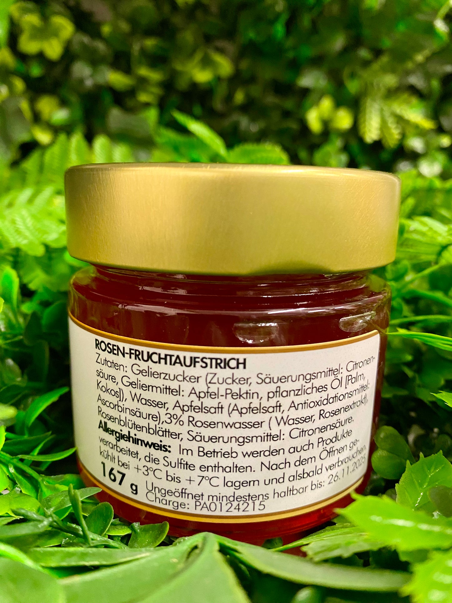 Sylt Aufstrich Rosengelee - 167g