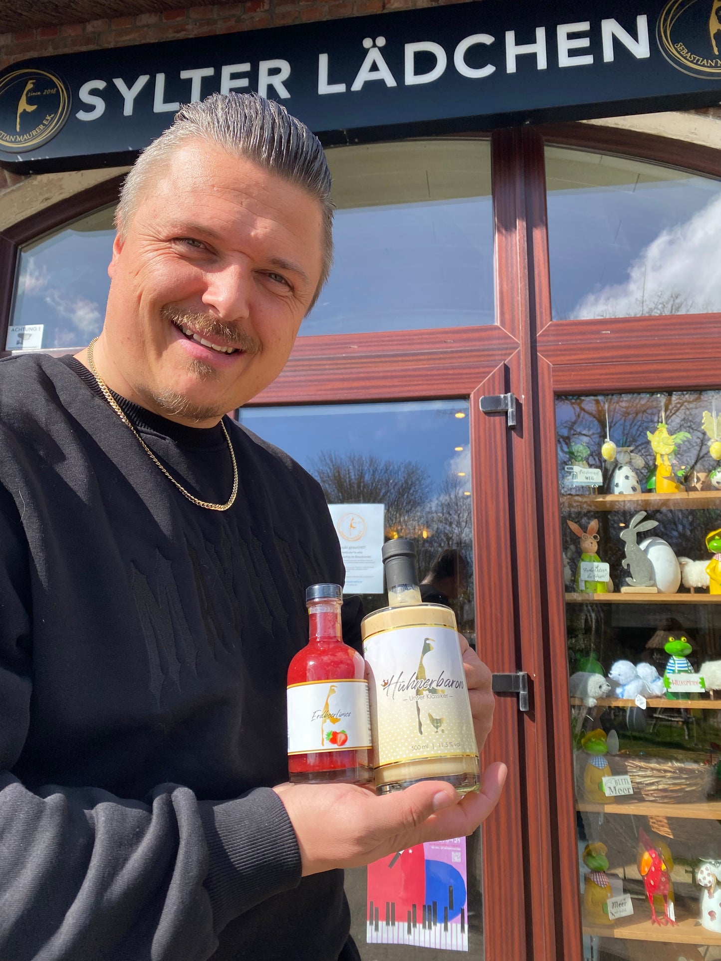 *Angebot* Hühnerbaron Klassiker 500 ml& Erdbeerlimes 500 ml