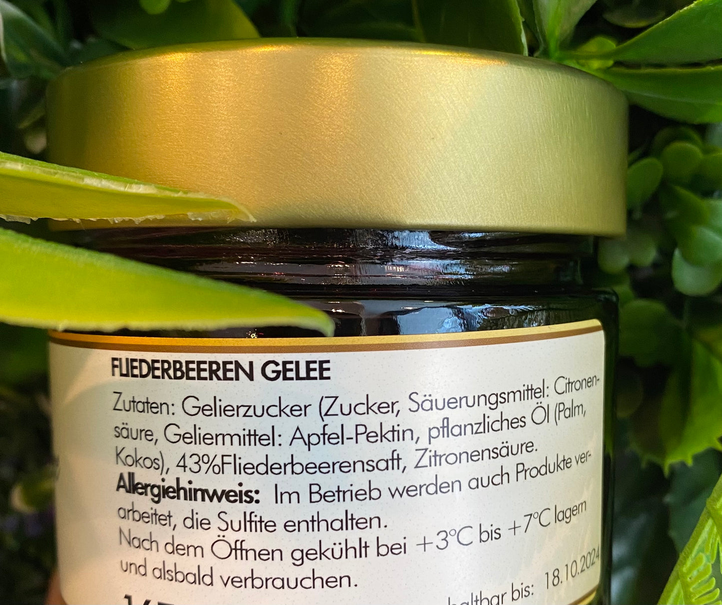 Sylt Aufstrich Omas Fliederbeerengelee - 167g