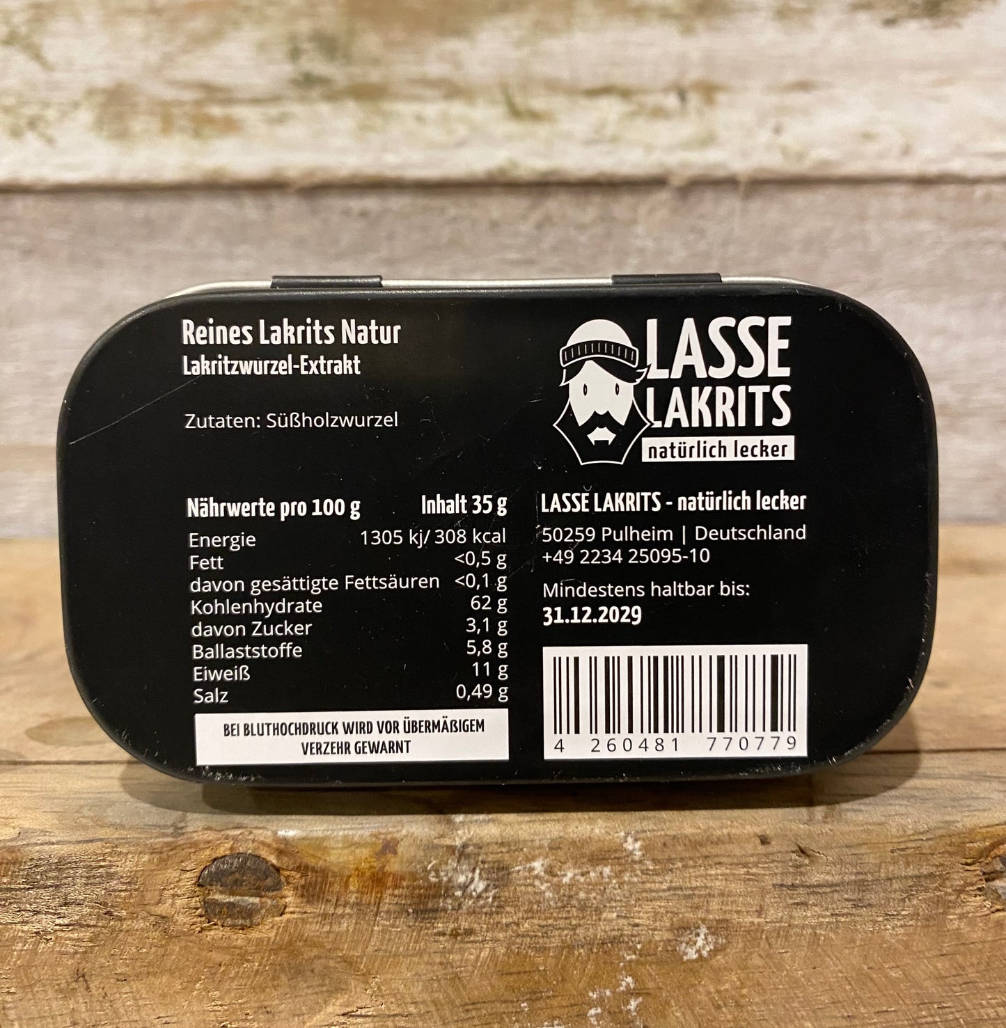 Reines Lakrits natur