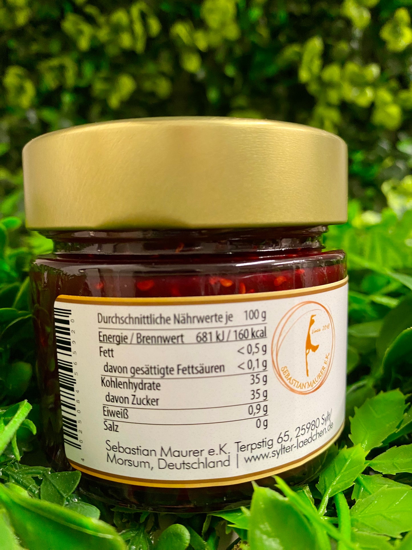 Sylt Aufstrich Himbeere – 167g