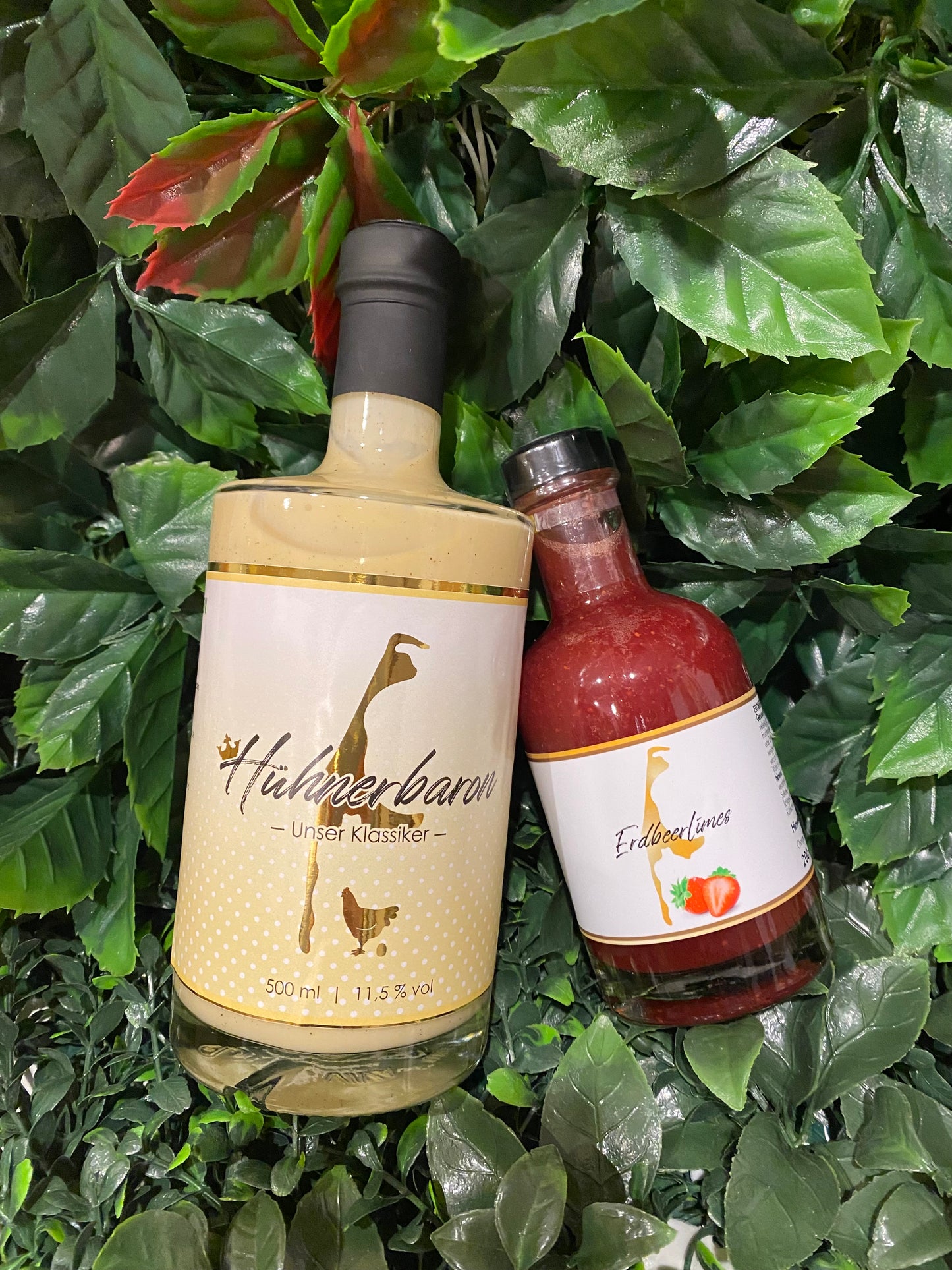 *Angebot* Hühnerbaron Klassiker 500 ml& Erdbeerlimes 500 ml