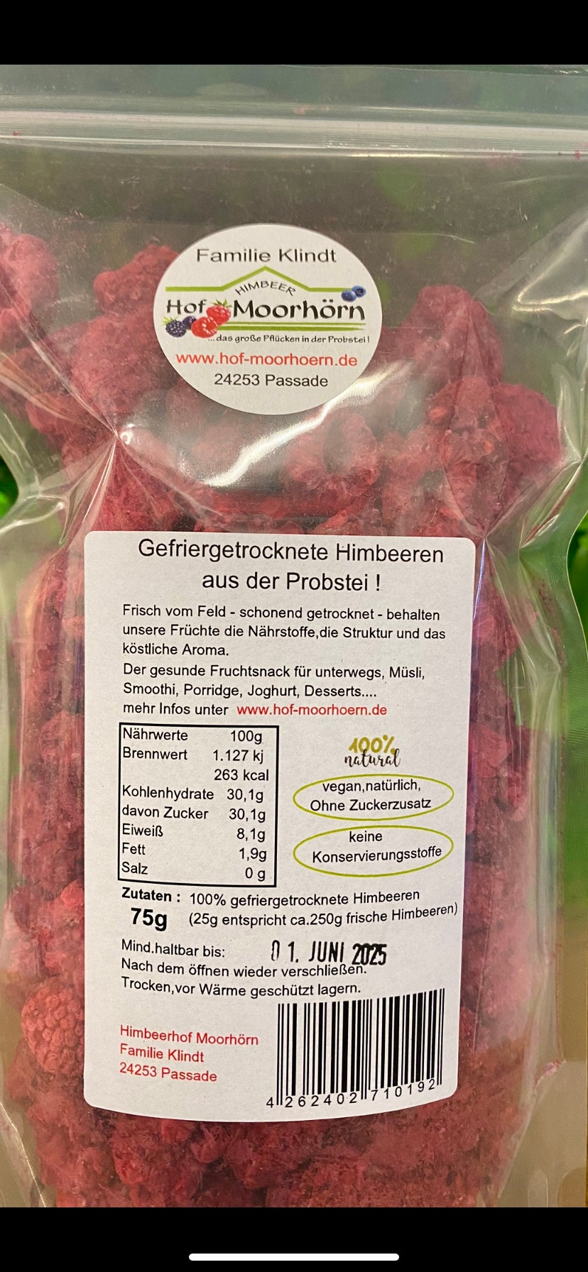 Pure Himbeeren