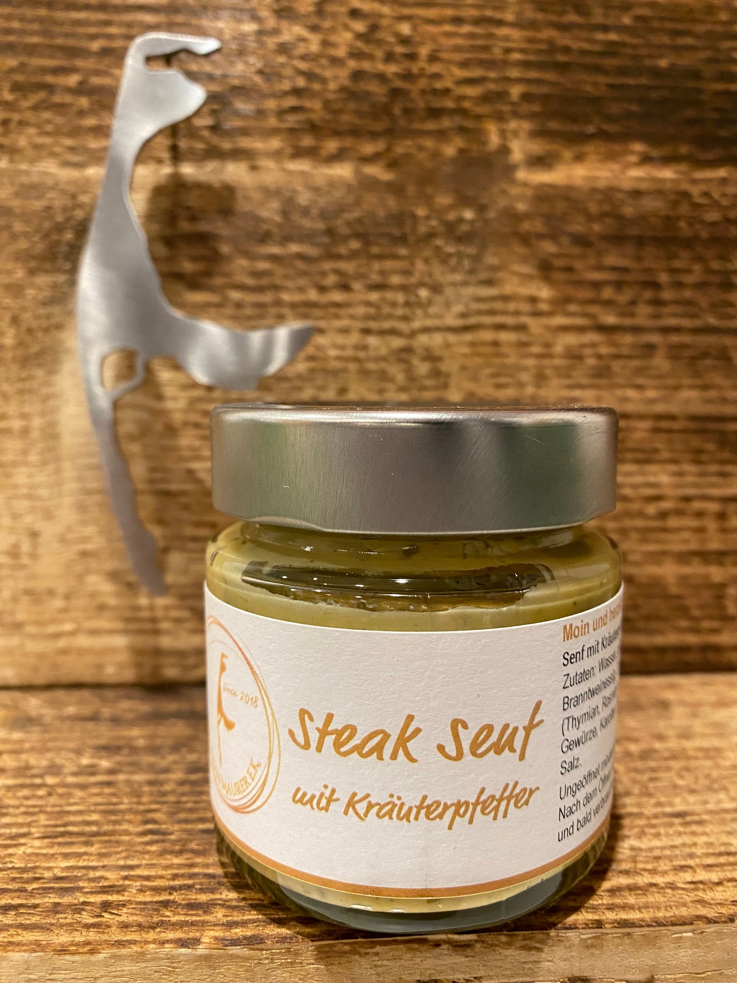 Steak Senf mit Kräuterpfeffer