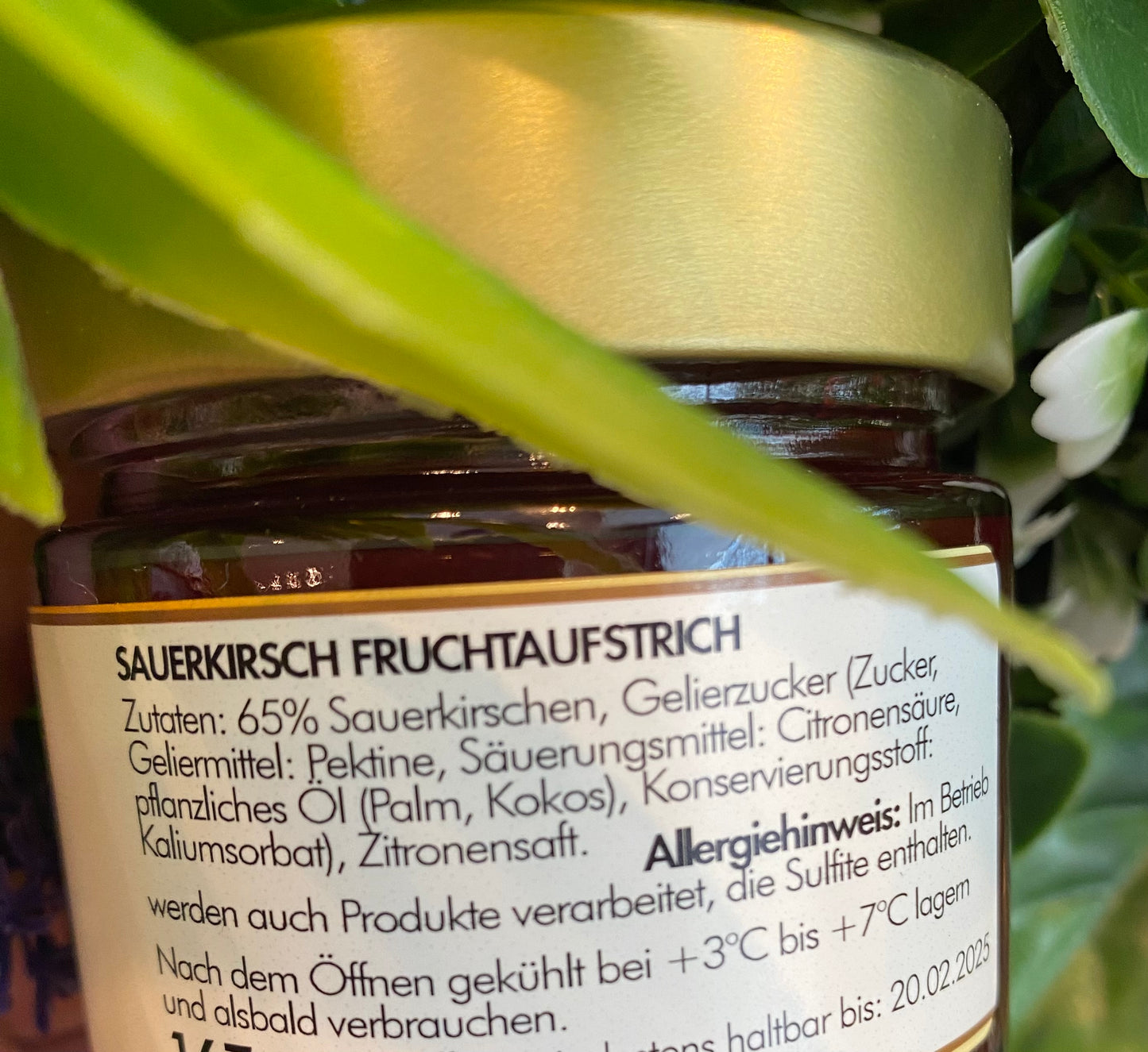 Sylt Aufstrich Sauerkirsche - 167g