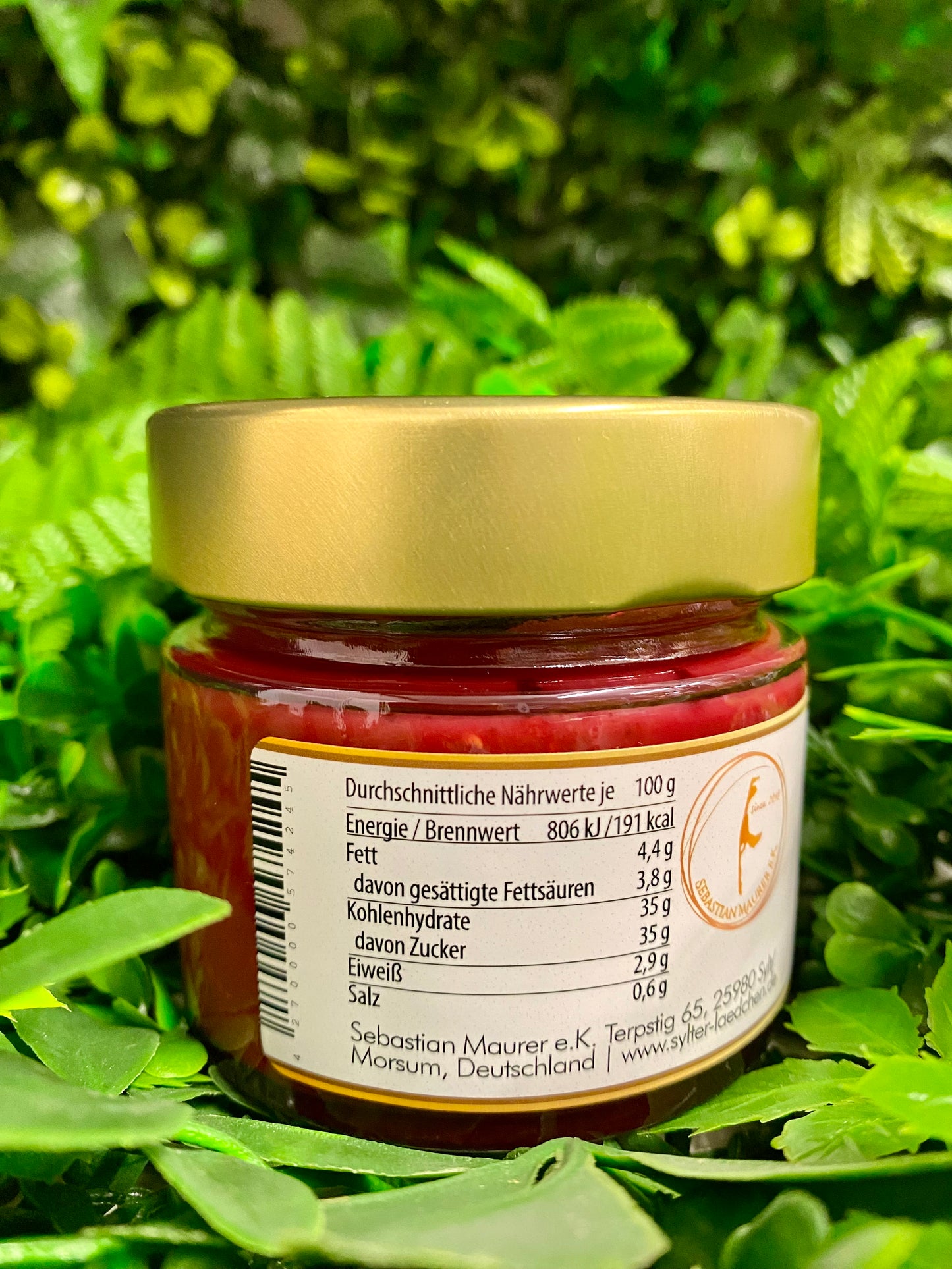 Sylt Aufstrich Himbeere Kokos - 167g