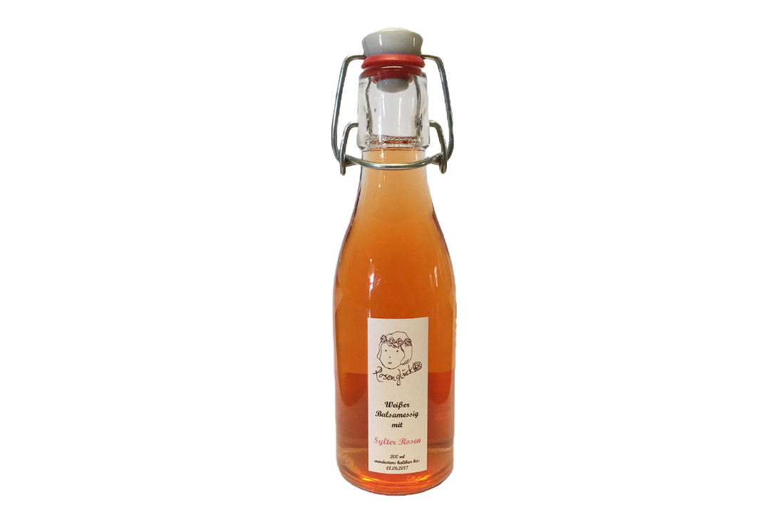 Sylter Rosenglück - Weisser Balsamessig 200ml