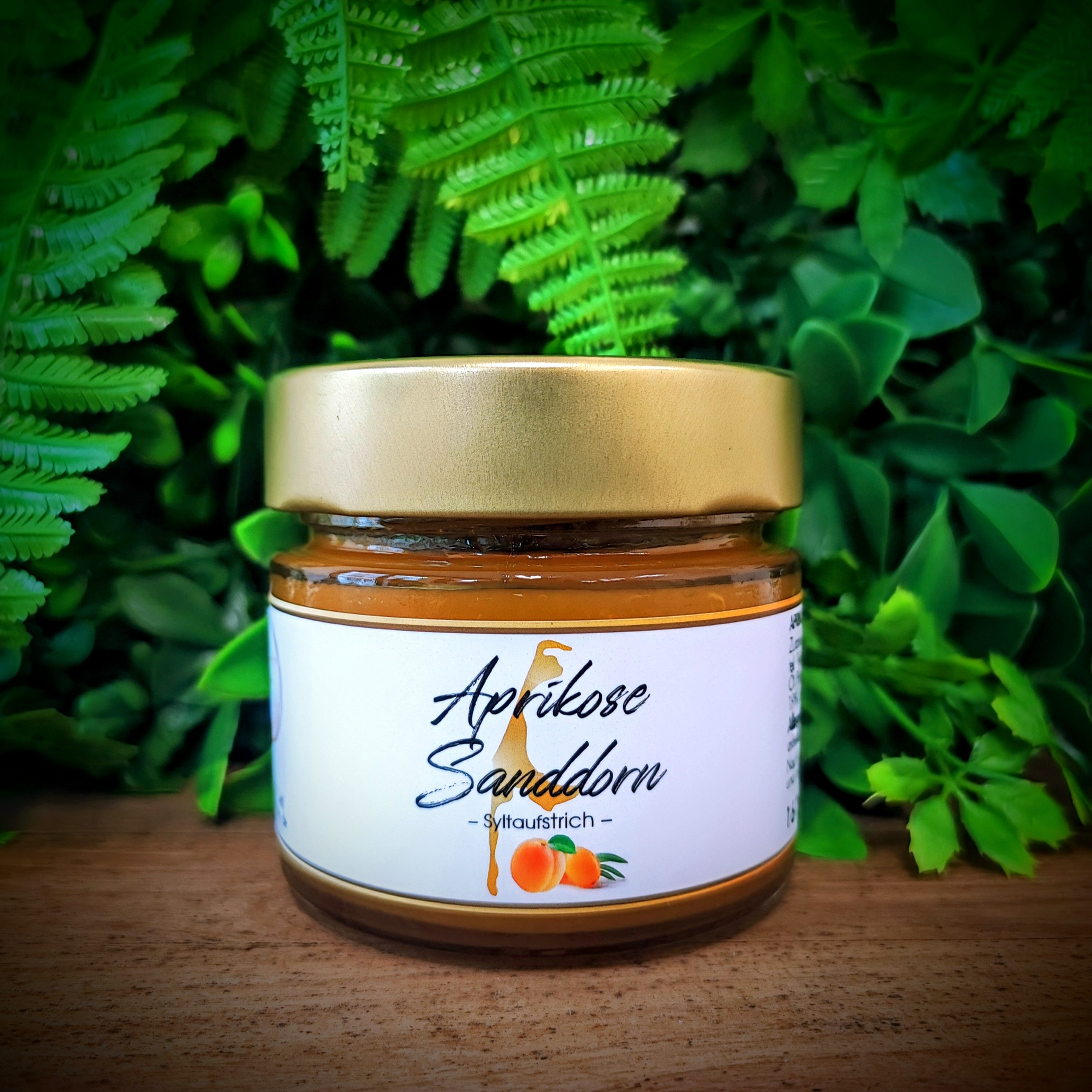 Sylt Aufstrich Aprikose Sanddorn - 167g – Sylter Lädchen - Online Shop Sylt Aufstrich Aprikose Sanddorn - 167g – Sylter Lädchen - Online Shop