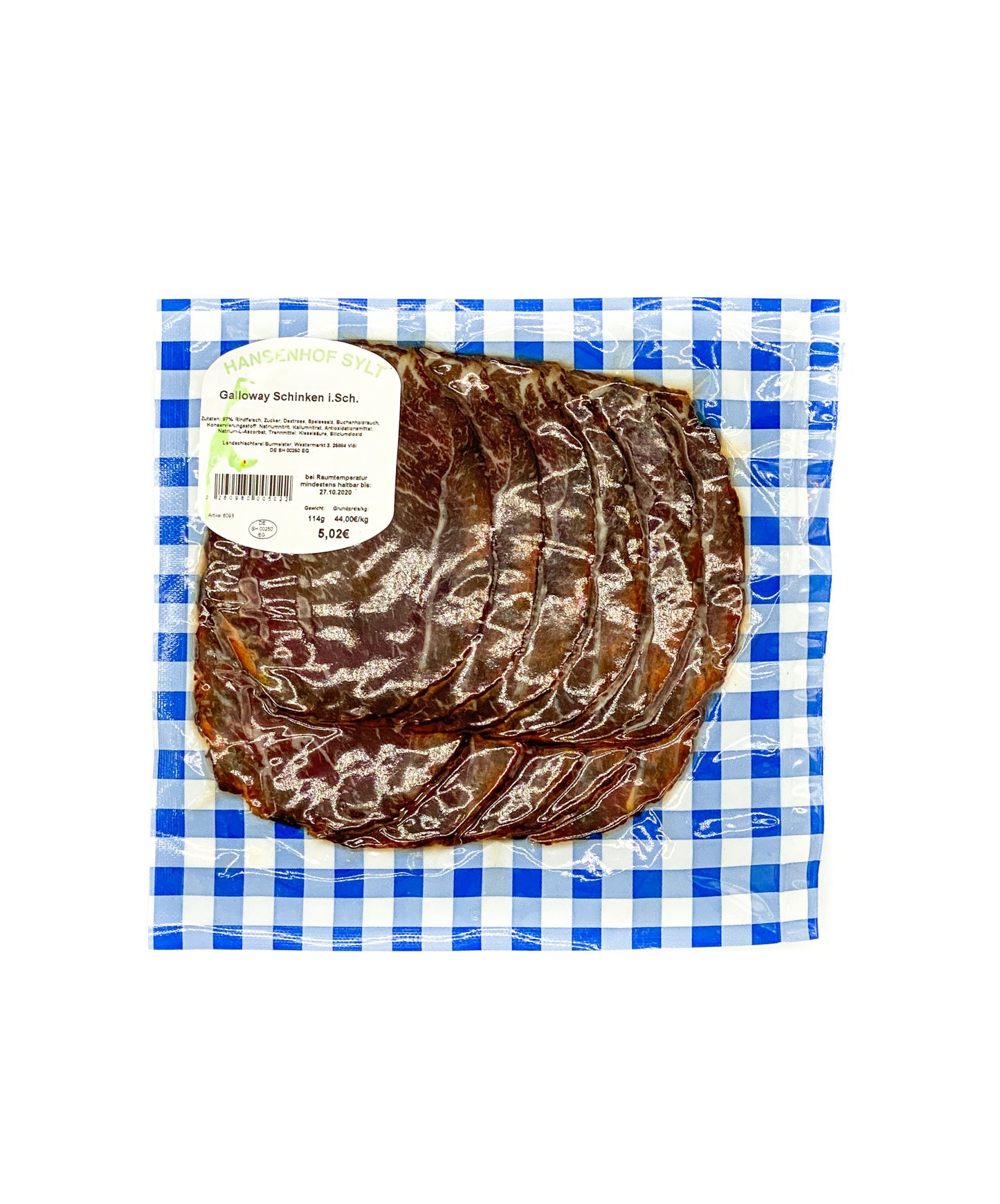 Galloway Schinken ca. 100g