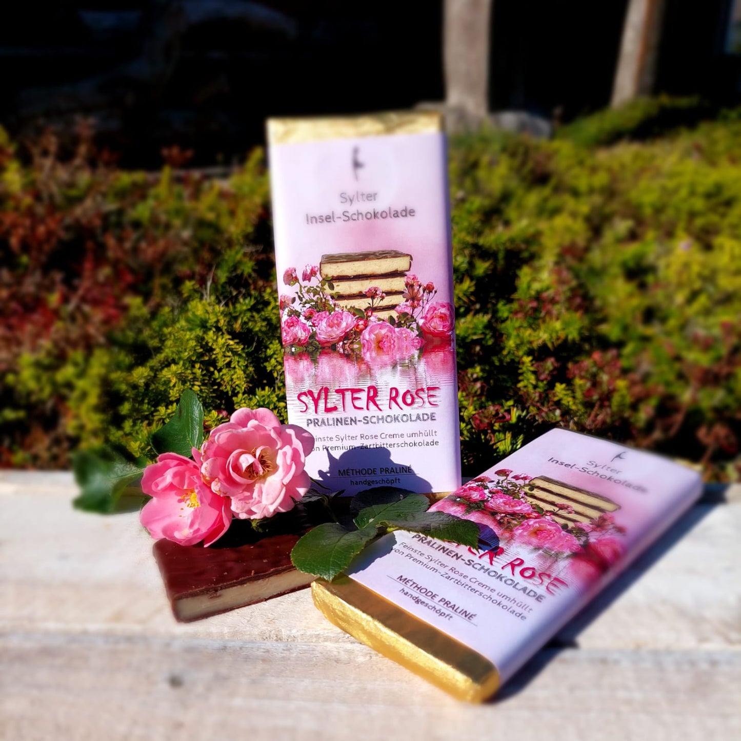 Sylter Insel-Schokolade "Sylter Rose"