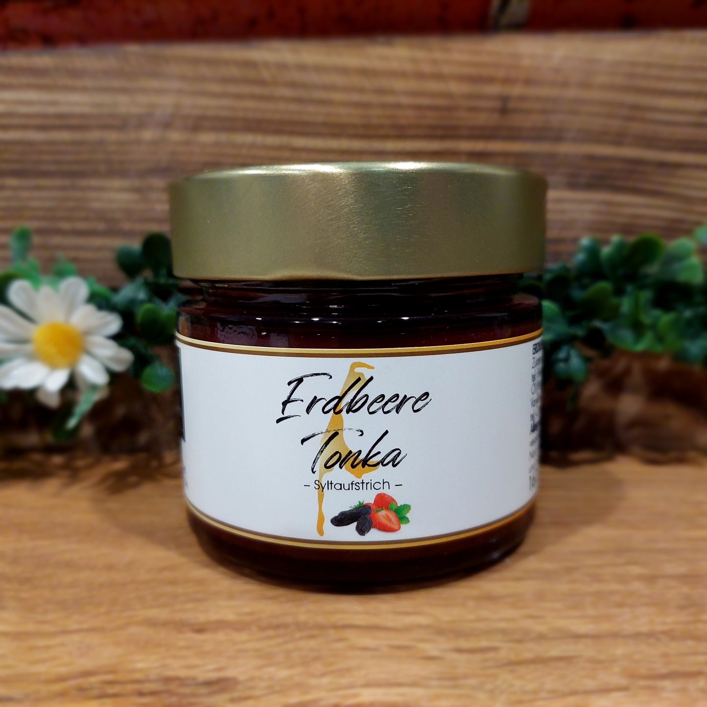 Sylt Aufstrich Erdbeere mit Tonkabohne - 167g