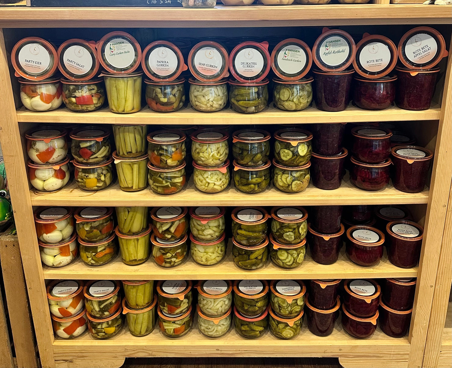 Saucen, Gewürze & Eingemachtes im Glas