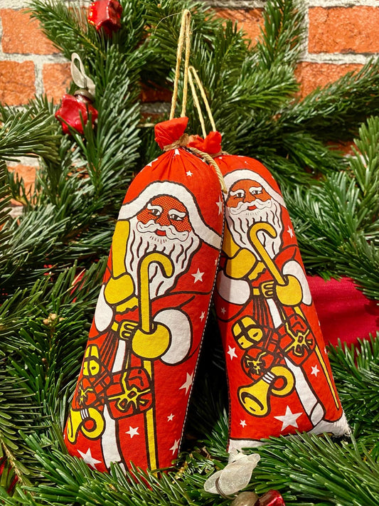 Angebot 2 Stück Weihnachtsmann Wurst