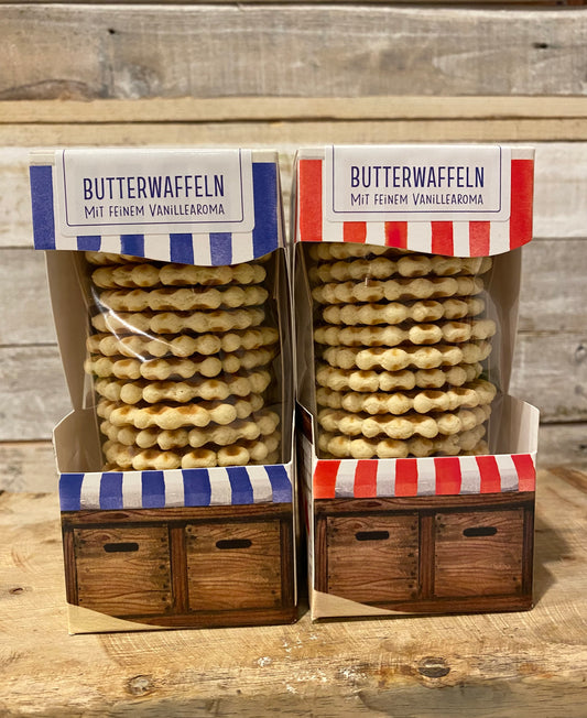 Butterwaffeln mit feinem Vanillearoma
