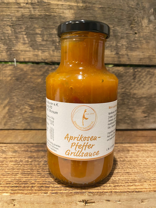 Aprikosen Pfeffer Grillsauce