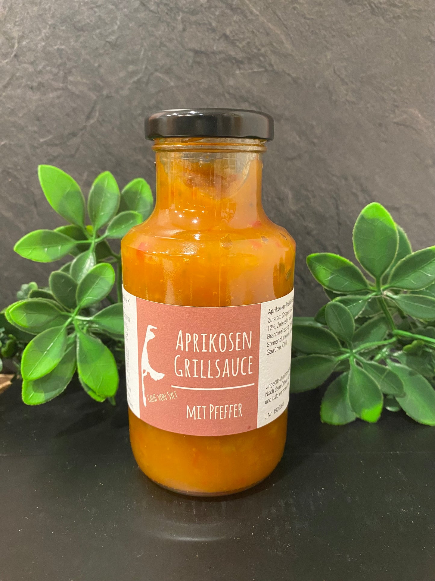 Aprikosen Grillsauce mit Pfeffer