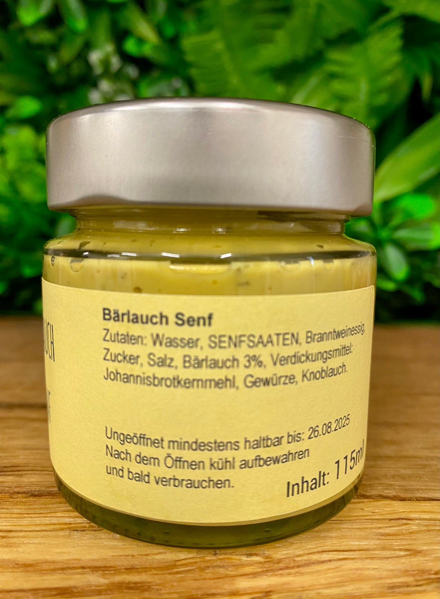 Bärlauch Senf