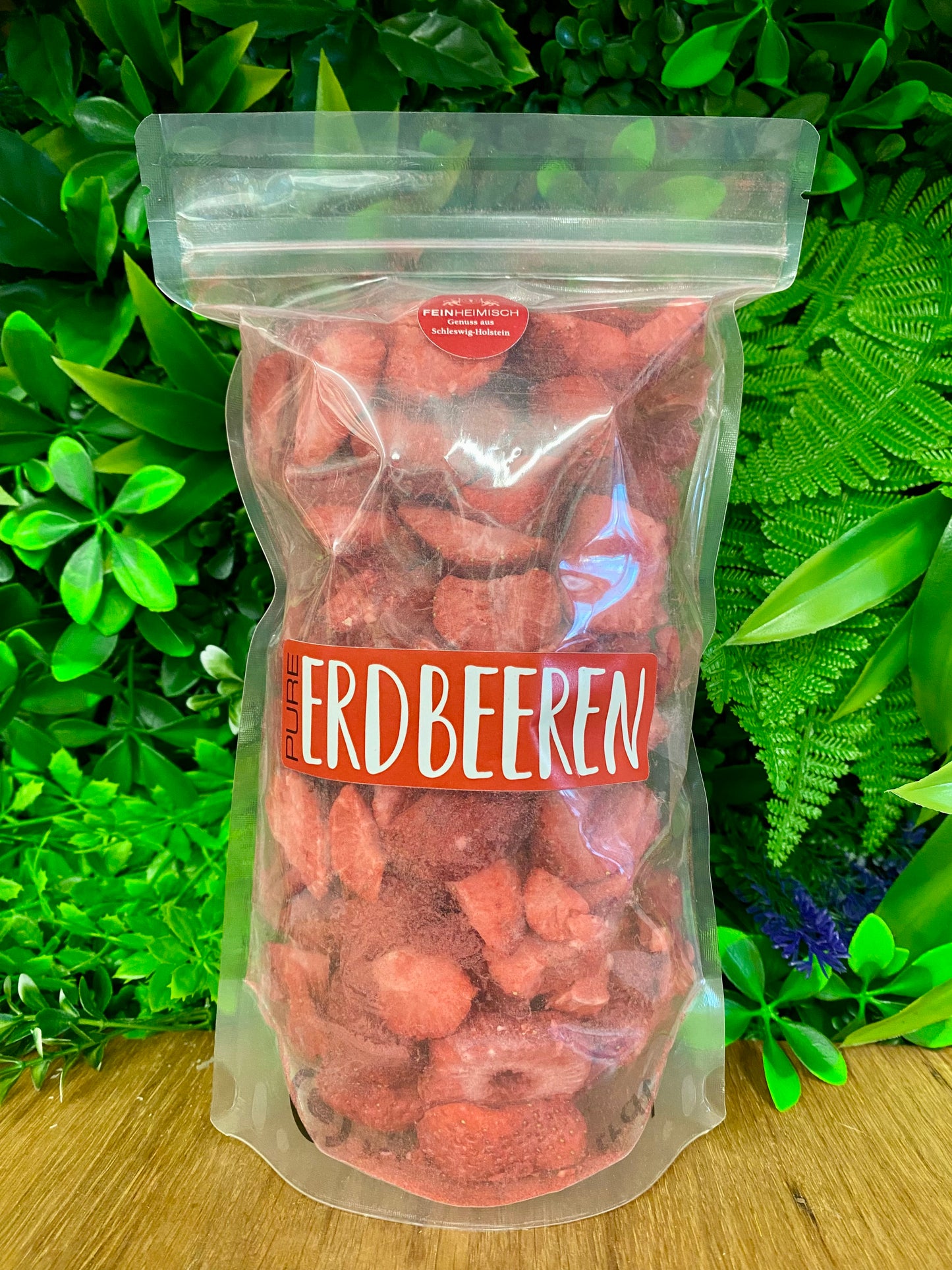 Pure Erdbeeren