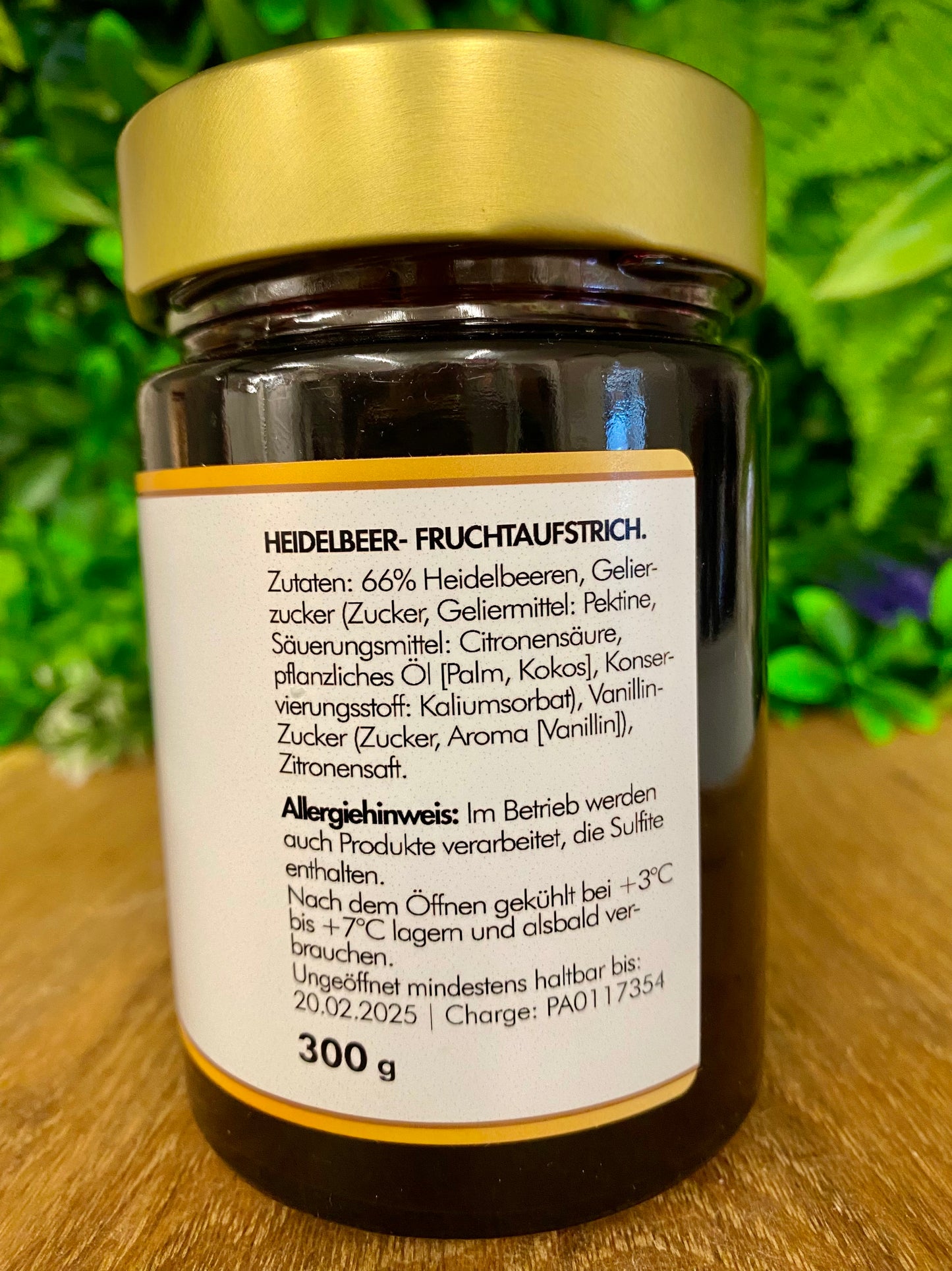 Sylt Aufstrich Heidelbeere - 300g