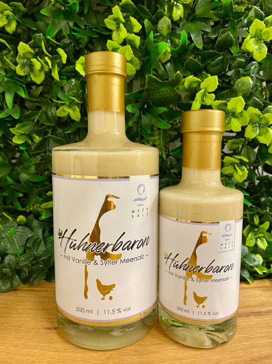 Hühnerbaron mit Vanille & Sylter Meersalz
