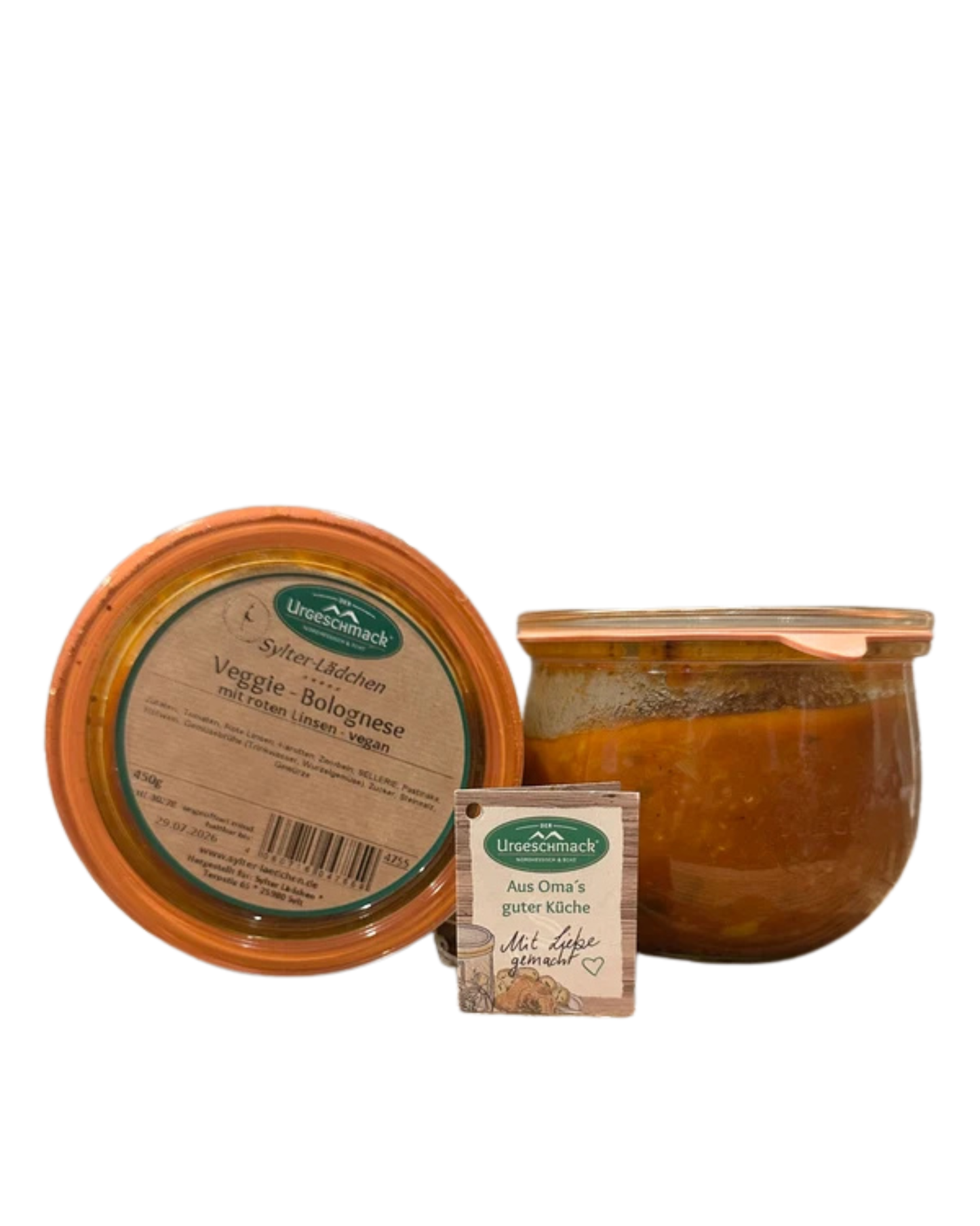 Veggi Bolognese mit roten Linsen