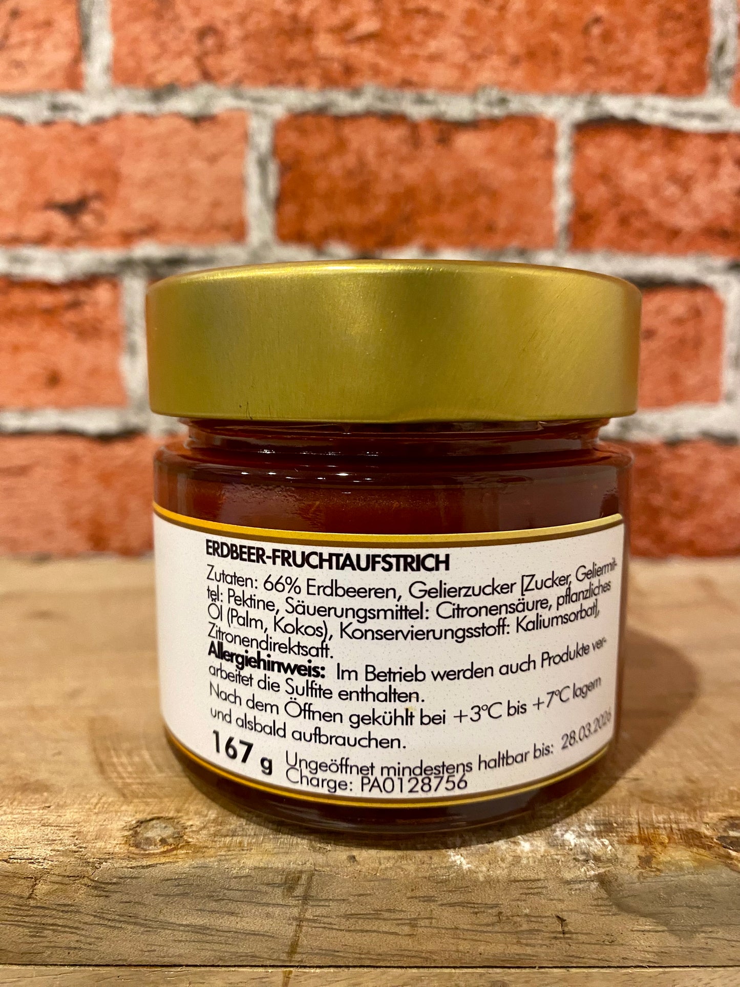 Sylt Aufstrich Erdbeere – 167g