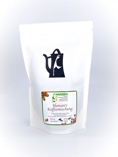 Kaffee von der Kupferkanne - 250 g Bohne
