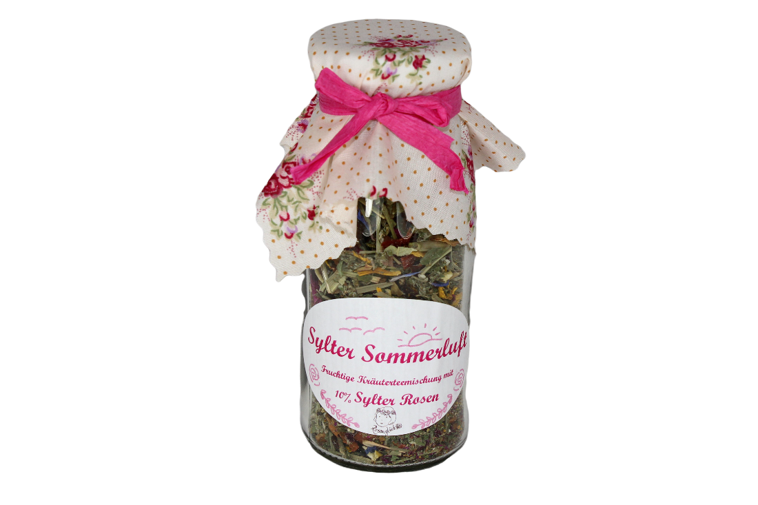 Sylter Rosenglück - Kräutertee mit Sylter Rose