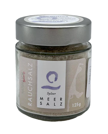 Sylter Meersalz - Rauchsalz 125g.
