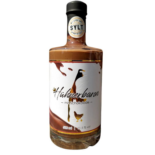 Hühnerbaron mit Schokolade