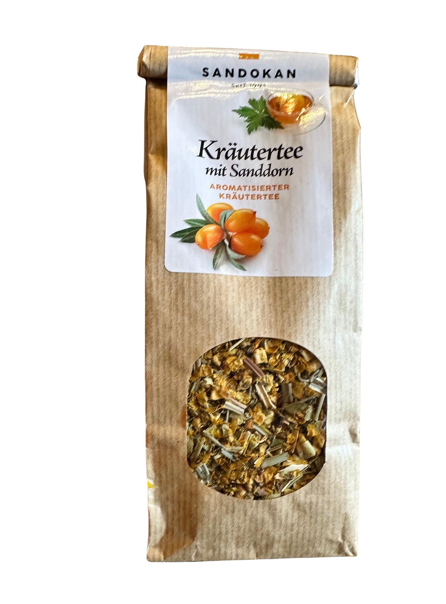 Kräutertee mit Sanddorn