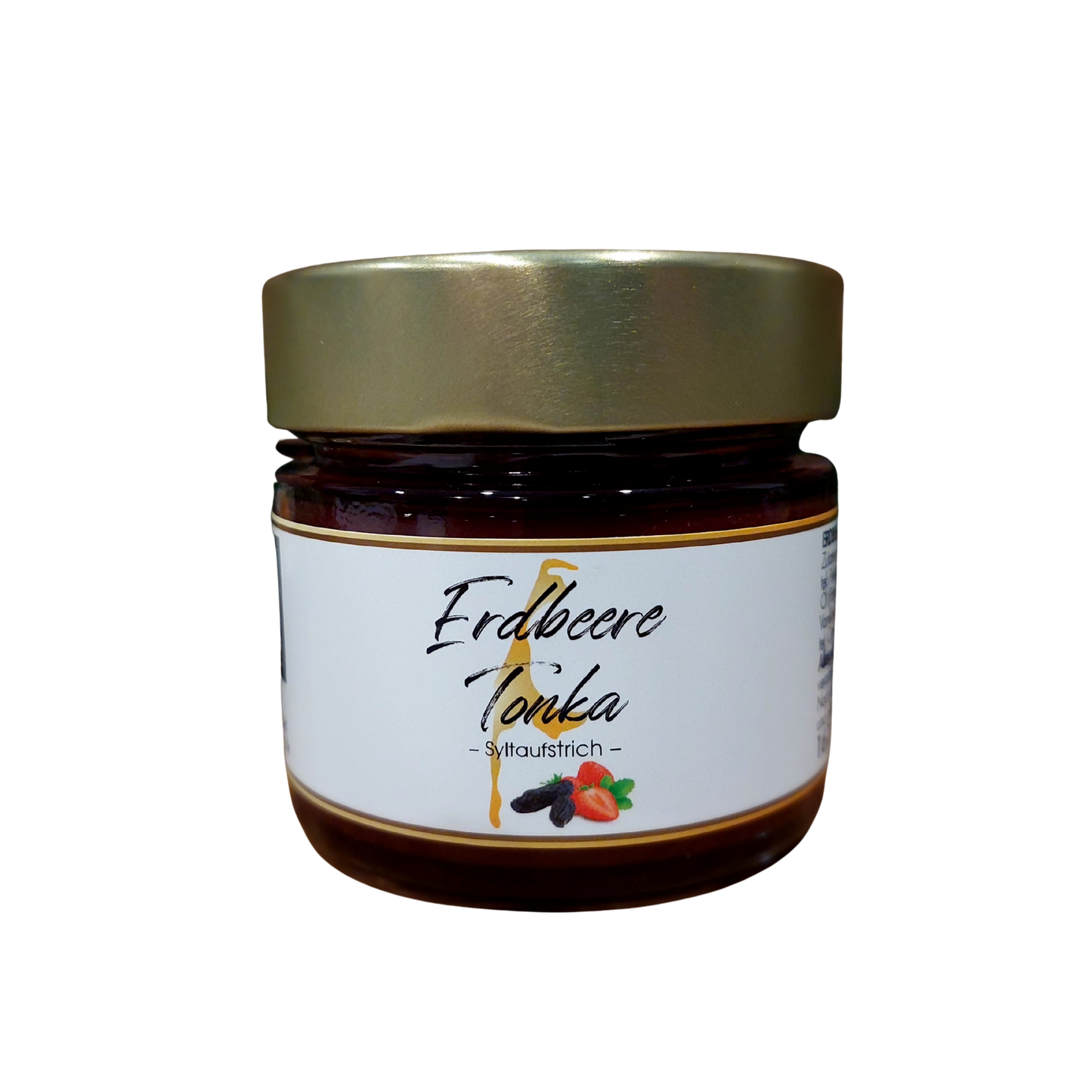 Sylt Aufstrich Erdbeere mit Tonkabohne - 167g