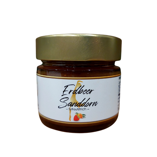 Sylt Aufstrich Erdbeere Sanddorn - 167g