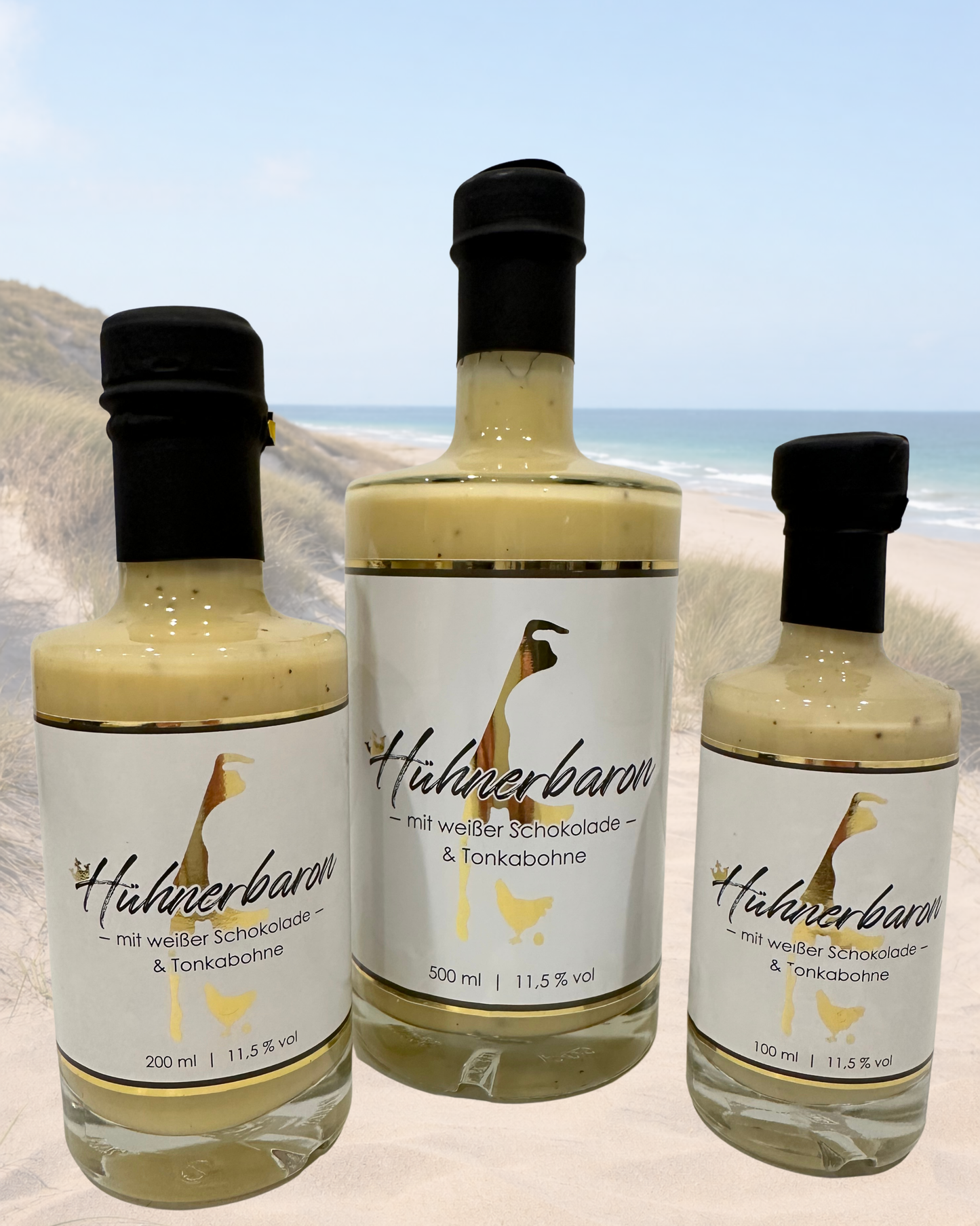Hühnerbaron weiße Schokolade & Tonkabohne